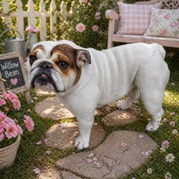 English Bulldog Dogs Available for Adoption in Huntington, Indiana - Willow Bean | PetCurious
