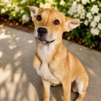 Aruba -  Labrador Retriever and Carolina Dog Dog for Adoption in Houston, Texas - Aruba | PetCurious