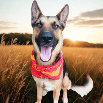 Rescue German Shepherd Dog Dogs for Adoption in Lucas, Texas - LUNA GS | PetCurious