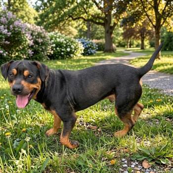 Rook -  Rottweiler and Mixed Breed Dog for Adoption in Pittsfield, Illinois - Rook | PetCurious