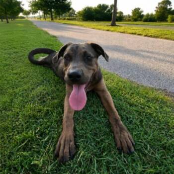 Shredder Ninja Turtle -  Catahoula Leopard Dog and Pit Bull Terrier Dog for Adoption in Friendswood, Texas - Shredder Ninja Turtle | PetCurious