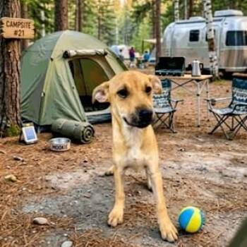 Labrador Retriever and Hound Dogs Available for Adoption - Mookie | PetCurious