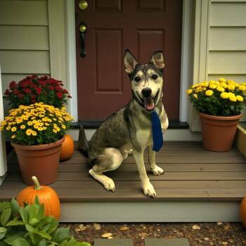 Rescue Siberian Husky Dogs for Adoption in Fort Worth, Texas - Lucki | PetCurious