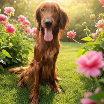 FIONA -  Irish Setter Dog for Adoption - FIONA | PetCurious