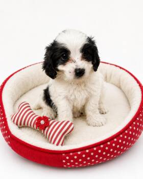 Miniature Poodle and Terrier Dogs Available for Adoption in Corona, California - Vespera | PetCurious