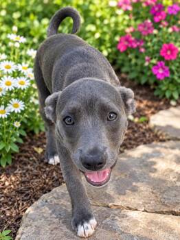 SKY (GA) -  American Bulldog Dog for Adoption in Thompson, Pennsylvania - SKY (GA) | PetCurious
