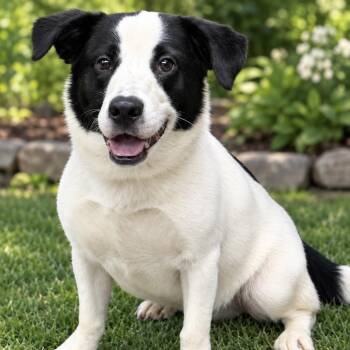 Jasper (20260915-12) -  Border Collie and Basset Hound Dog for Adoption in Niagara Falls, Ontario - Jasper (20260915-12) | PetCurious