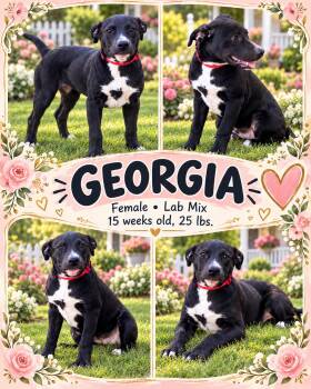 Georgia -  Labrador Retriever and Boston Terrier Dog for Adoption in Jackson, Tennessee - Georgia | PetCurious