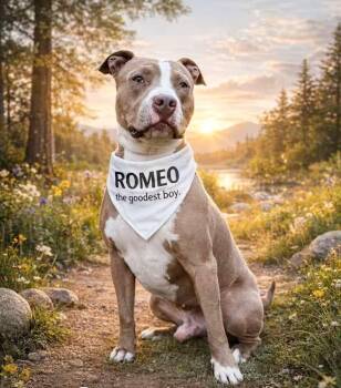 Pit Bull Terrier Dogs Available for Adoption - Romeo | PetCurious