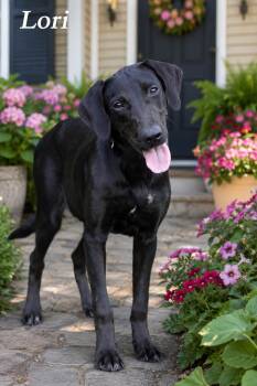 Lori -  Black Labrador Retriever Dog for Adoption - Lori | PetCurious