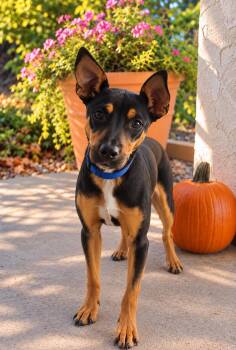 Lewis -  Manchester Terrier and Shepherd Dog for Adoption in Skyline, Minnesota - Lewis | PetCurious