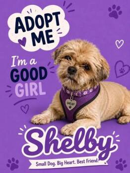 Shelby -  Shih Tzu and Mixed Breed Dog for Adoption in Oak Creek, Wisconsin - Shelby | PetCurious