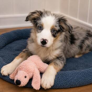 Cotton - Cute, Affectionate and Loves to Cuddle -  Australian Shepherd Dog for Adoption in Houston, Texas - Cotton - Cute, Affectionate And Loves To Cuddle | PetCurious