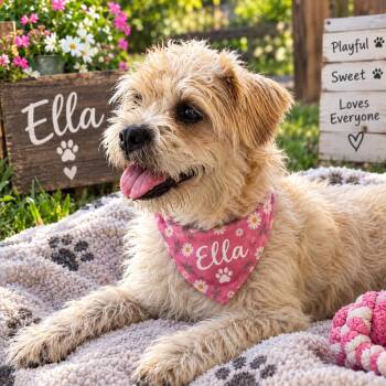 Ella -  Poodle and Pug Dog for Adoption in Pumpkin Center, California - Ella | PetCurious