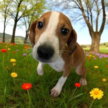 Jack Russell Terrier and Coonhound Dogs Available for Adoption - Ron | PetCurious