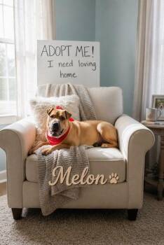 Melon -  Shar Pei and Shepherd Dog for Adoption in Seagoville, Texas - Melon | PetCurious