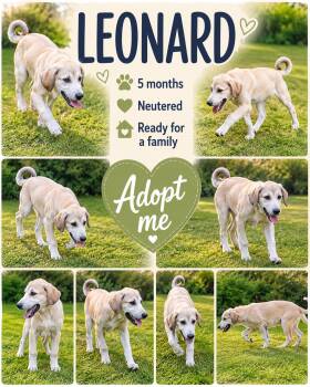 Leonard -  Anatolian Shepherd and Great Pyrenees Dog for Adoption in Jackson, Tennessee - Leonard | PetCurious