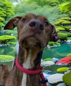 Plott Hound Dogs Available for Adoption in Springfield, Illinois - Scarlet | PetCurious
