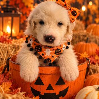 Hazel, Candy and Hattie -  Golden Retriever and Great Pyrenees Dog for Adoption in Cerritos, California - Hazel, Candy And Hattie | PetCurious