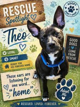 Pit Bull Terrier Dogs Available for Adoption in Crown Point, Indiana - Theo | PetCurious