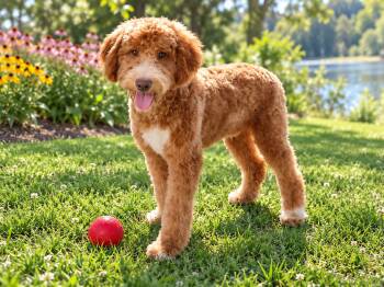 Prentice -  Goldendoodle Dog for Adoption in Rockville, Maryland - Prentice | PetCurious