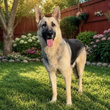 Channing -  German Shepherd Dog Dog for Adoption in Lucas, Texas - Channing | PetCurious