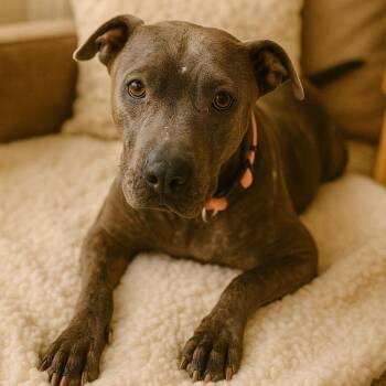 American Staffordshire Terrier and Labrador Retriever Dogs Available for Adoption in Brookeville, Maryland - Gigi | PetCurious