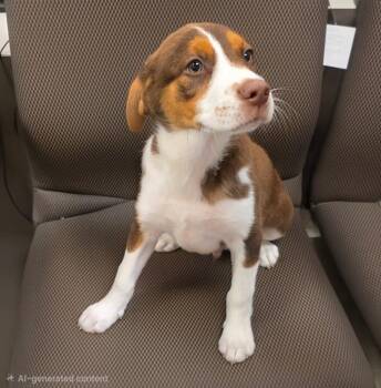 Ben -  Beagle and Anatolian Shepherd Dog for Adoption in Columbia, Illinois - Ben | PetCurious