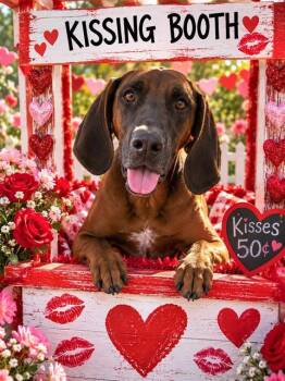 ELLIE MAE -  Redbone Coonhound and Bloodhound Dog for Adoption in Globe, Arizona - ELLIE MAE | PetCurious