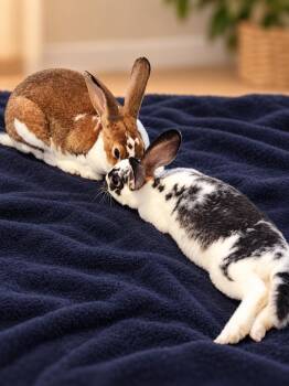Big Papi & Little Poppy -  Rex Rabbit for Adoption in Columbia, Maryland - Big Papi & Little Poppy | PetCurious
