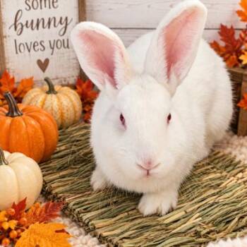 Hoot -  New Zealand Rabbit for Adoption in Kalamazoo, Michigan - Hoot | PetCurious